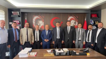 TÜMKON’dan Milli Yol Partisi’ne Ziyaret