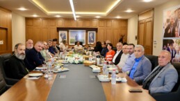 Başkan Çerkez, KAI Vakfı ve Gürcistan Heyetini Ağırladı