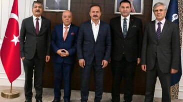 TÜMKON Heyetinden Anahtar Partisi’ne Stratejik Ziyaret