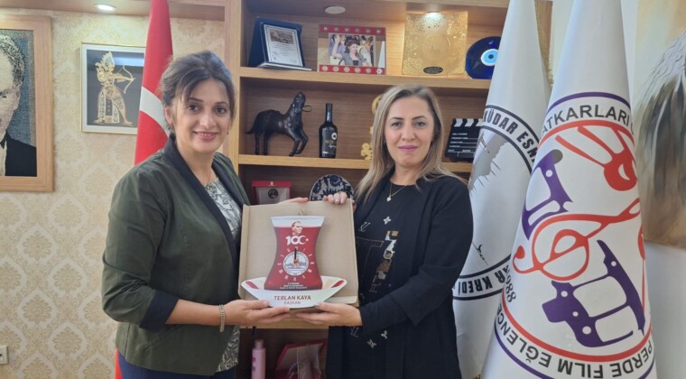 Ardahanlı İki Başarılı Kadın Başkan Buluştu