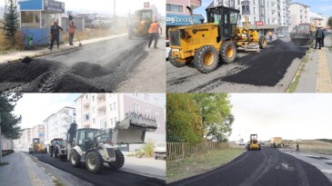 Ardahan Belediyesi Asfalt Çalışmaları Devam Ediyor