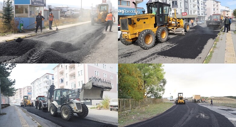 Ardahan Belediyesi Asfalt Çalışmaları Devam Ediyor