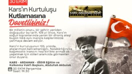 Cumhuriyet’in Doğusunda Yükselen Işık: Kars’ın Kurtuluşunun 105. Yılı
