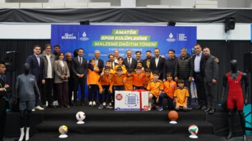 İBB’den Amatör Spor Kulüplerine Malzeme Desteği
