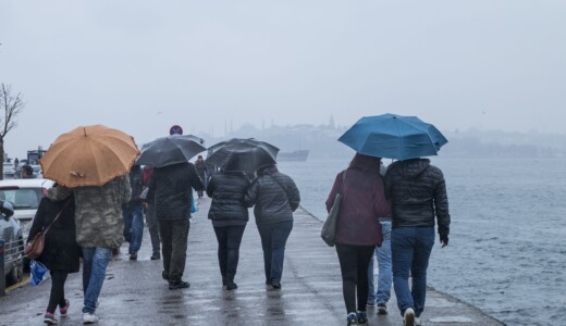 İstanbul yeni bir yağışlı hava etkisine girdi