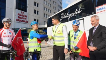 Ataşehir’den Anıtkabir’e Bisiklet Turu