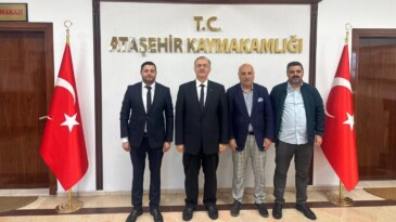 Gazetecilerden Ataşehir Kaymakamlığına Önemli Ziyaret
