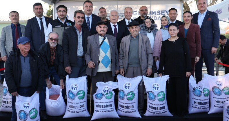 Bursalı çiftçinin yüzü gülüyor