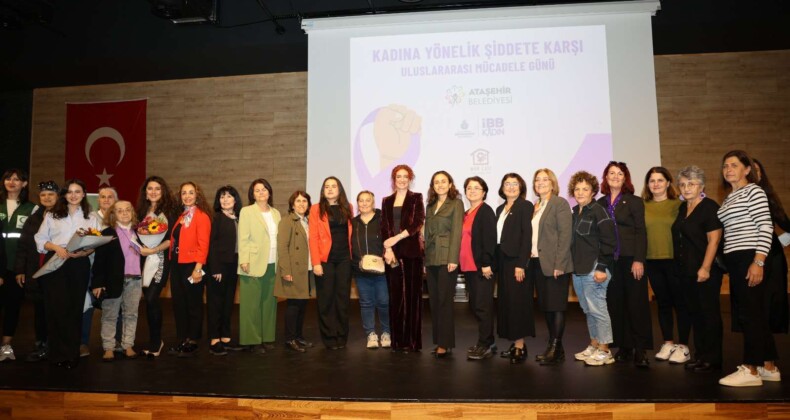 Ataşehir’de Kadına Yönelik Şiddete Karşı  Uluslararası Mücadele Günü Etkinliği