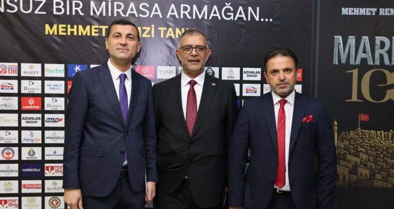 Tanış: “Bu eser, Mardin’in barışsever ruhuna armağanımdır”