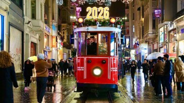 İstanbul’da Yılbaşına Özel Nostaljik Tramvay