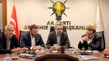 AK Parti Ataşehir İlçe Başkanı Burak Çifci Basınla Buluştu