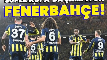 Süper Kupa’nın sahibi Fenerbahçe oldu