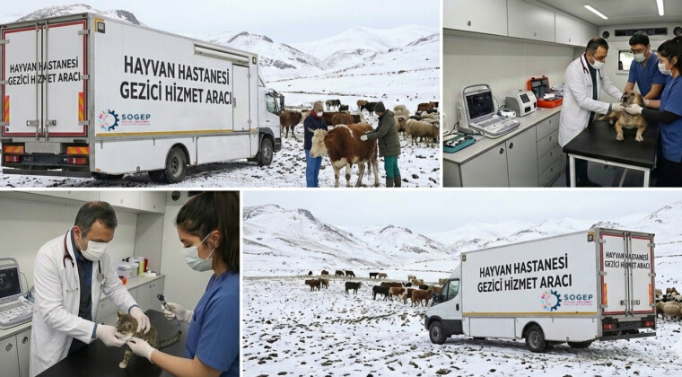 Kars’ta Gezici Hayvan Sağlığı Hizmetleri Projesi Hayata Geçiriliyor