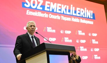 Mansur Yavaş, Emeklilerin Onurlu Yaşam Hakkı Buluşması”na Katıldı