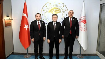 Başkan Budak, Bakan Yumaklı’yı Ziyaret Etti