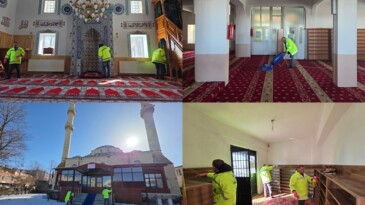 Ardahan Belediyesi’nden Camilerde Ramazan Temizliği