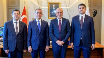 Üç Belediye Başkanı İSKİ Ziyareti