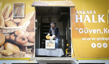 Ankara Halk Ekmek Pideyi Vatandaşın Ayağına Götürüyor