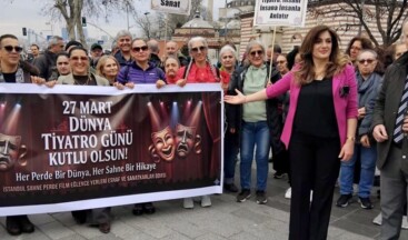 İstanbul’da Tiyatrocular Gününde Büyük Etkinlik