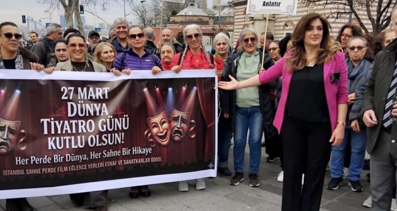 İstanbul’da Tiyatrocular Gününde Büyük Etkinlik