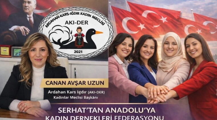 Serhat’tan Anadolu’ya Kadın Dernekler Federasyonu Kuruldu