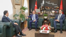 Başkan Demir ve İncesu’dan Özgür Özel’e Ziyaret