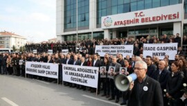 Ataşehir Belediyesi Önünde Adalet Nöbeti Başladı