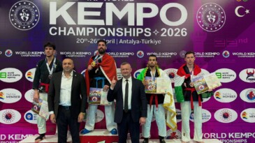 22. Dünya Kempo Şampiyonası Antalya’da Tamamlandı