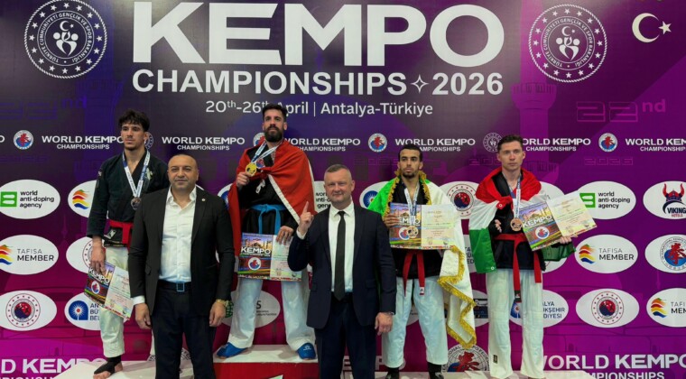 22. Dünya Kempo Şampiyonası Antalya’da Tamamlandı