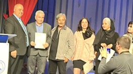 Gazeteci Erkan Sarıkaya’ya Onur Belgesi