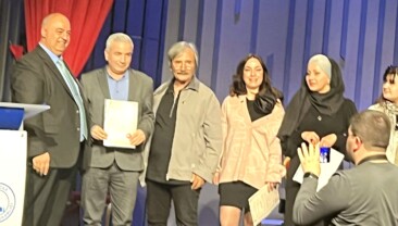 Gazeteci Erkan Sarıkaya’ya Onur Belgesi