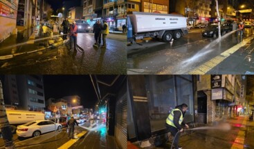 Cadde ve Sokaklarda Bahar Temizliği