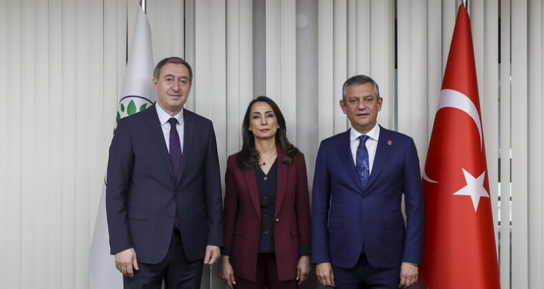 CHP Genel Başkanı Özgür Özel, DEM Parti Ziyareti