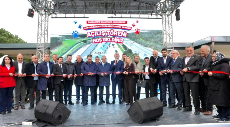 Sancaktepe’de Hayvan Bakım ve Rehabilitasyon Merkezi Açıldı