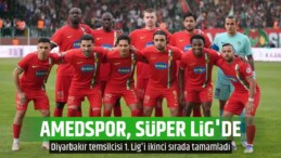 Amedspor Süper Lige yükseldi