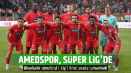 Amedspor Süper Lige yükseldi