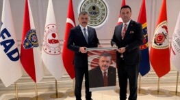 TÜMKON’dan İçişleri Bakanı Çiftçi’ye Ziyaret
