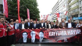 CHP’den Demokrasi ve Özgürlük Yürüyüşü