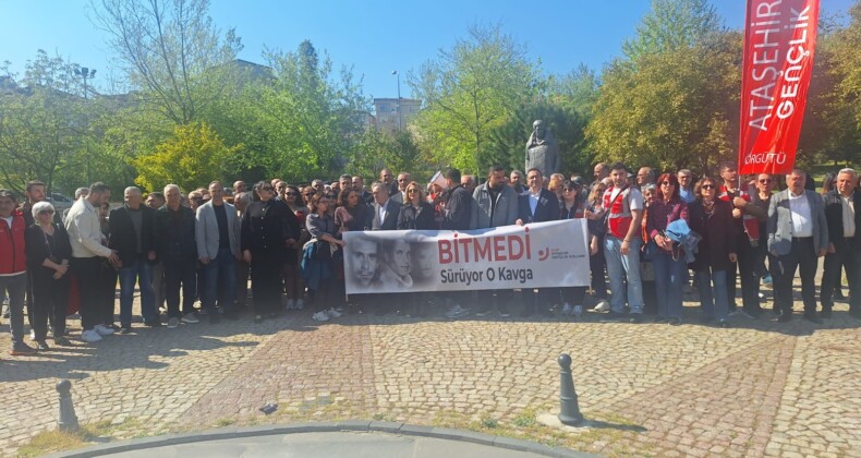 Ataşehir’de Deniz Gezmiş ve Arkadaşları Anıldı