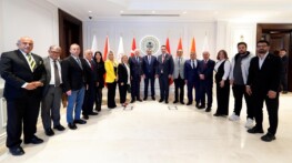 TÜMKON’dan İçişleri Bakanı Mustafa Çiftçi’ye 81 İli Kapsayan Ziyaret