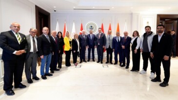 TÜMKON’dan İçişleri Bakanı Mustafa Çiftçi’ye 81 İli Kapsayan Ziyaret
