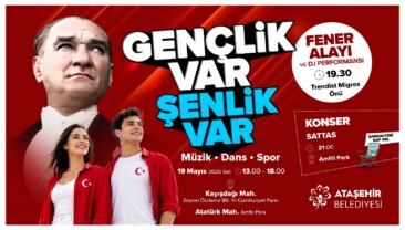 Ataşehir’de 19 Mayıs Etkinlikler İle Kutlanacak