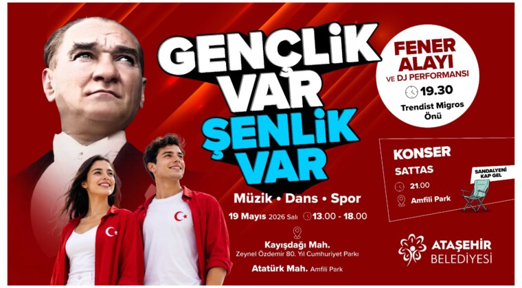 Ataşehir’de 19 Mayıs Etkinlikler İle Kutlanacak