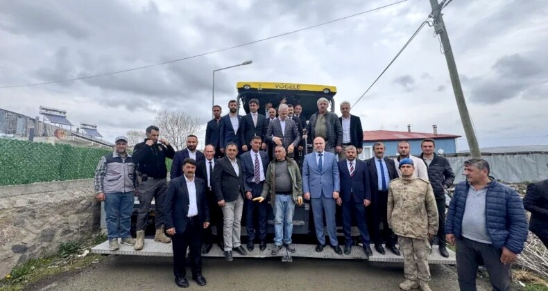 Ardahan Köprülü Beldesi’nde Beton Yol Çalışması Başlatıldı
