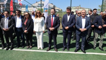 Çekmeköy’de Türkiye’de bir ilk olma özelliği taşıyan spor park alanı açıldı