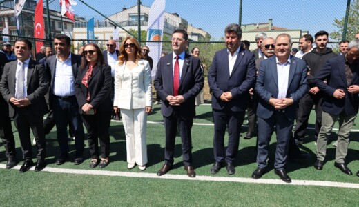 Çekmeköy’de Türkiye’de bir ilk olma özelliği taşıyan spor park alanı açıldı