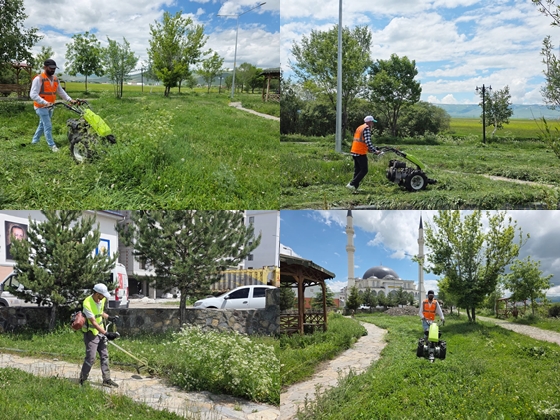 Ardahan Belediyesi’nden Park ve Bahçelerde Yaz Temizliği