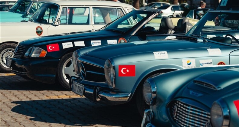 KLASİK OTOMOBİL KULÜBÜ 28. BATI ANADOLU RALLİSİ ÇEŞME’DE DÜZENLENDİ