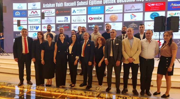 Ardahan Vakfı’ından Gebze’de Eğitime Destek Gecesi